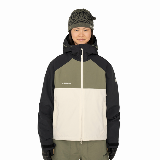 Armada (Sample) - Women's Nylie 2L Insulated Jacket - Black/Bone Dust