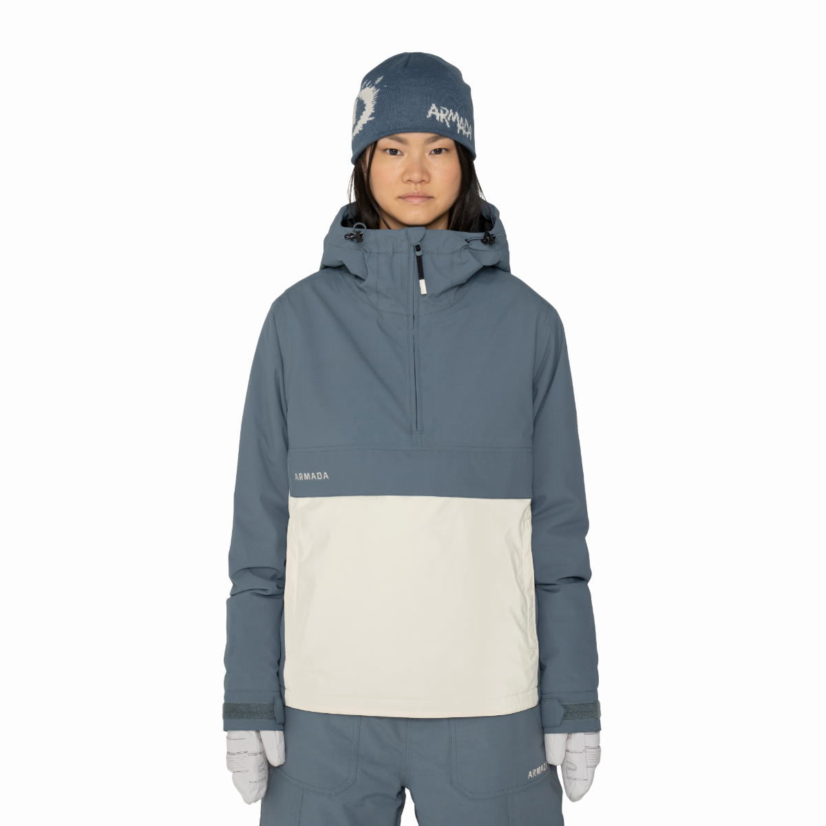 Armada (Sample) - Women's Rosalie 2L Insulated Anorak - Stormy/Bone Dust