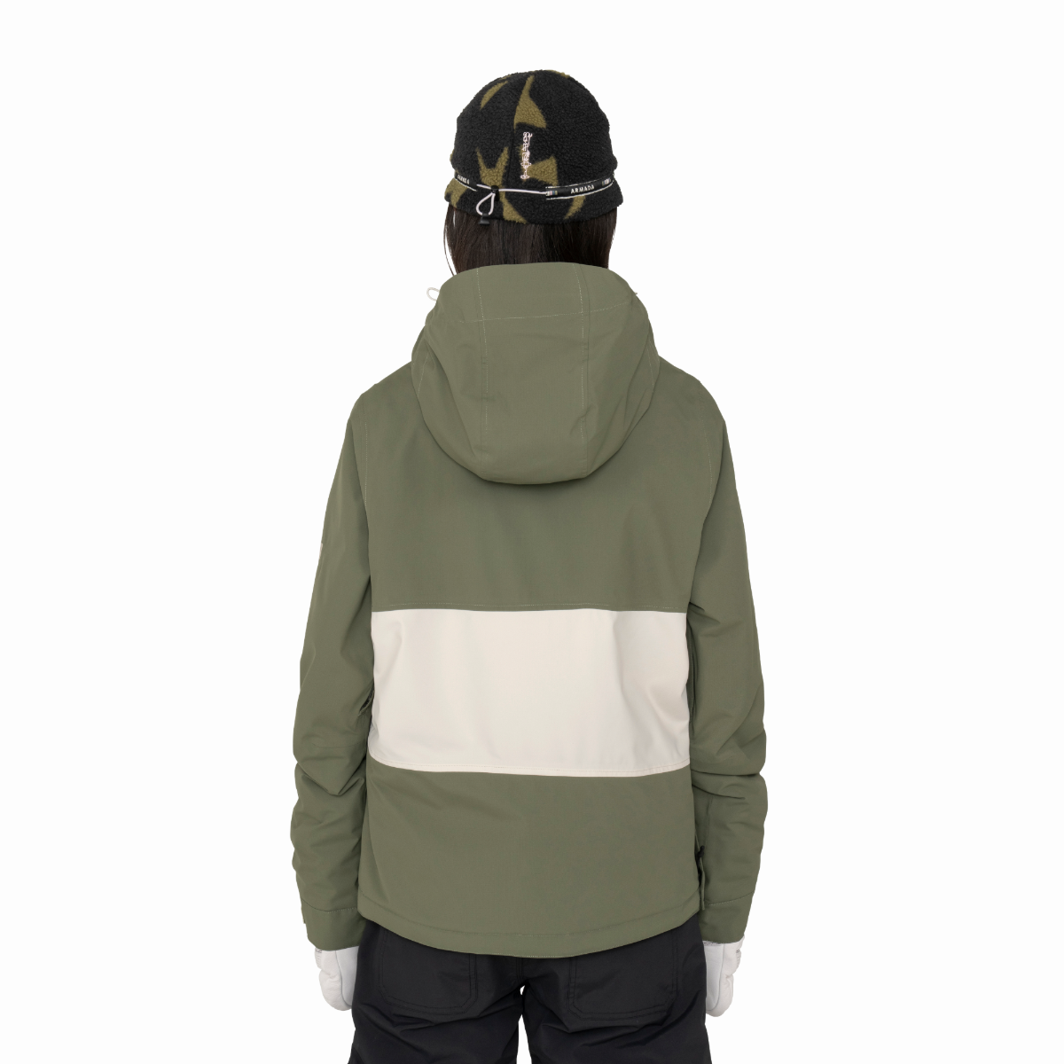 Armada (Sample) - Women's Rosalie 2L Insulated Anorak - Swamp/Bone Dust