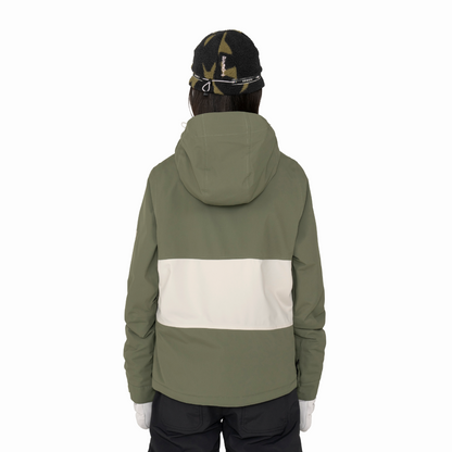 Armada (Sample) - Women's Rosalie 2L Insulated Anorak - Swamp/Bone Dust