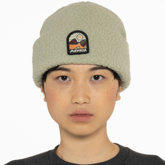 Armada (Sample) - Unisex McCole Hi-Pile Fleece Beanie - Macha