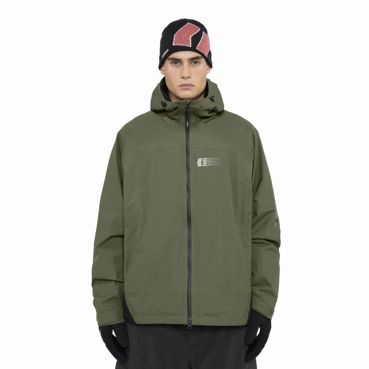 Armada (Sample) - Men's Ansel 2L Shell Jacket - Olive/Black - Futureproof.life