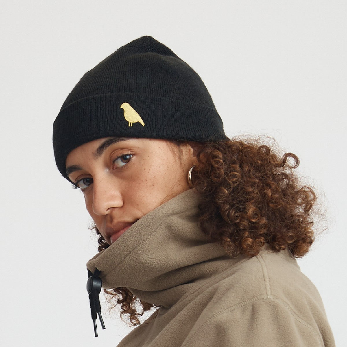 Yuki Threads - Bird Beanie - Black