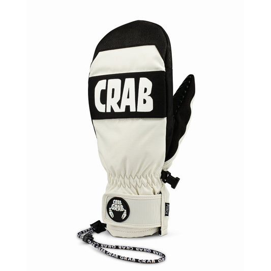 Crab Grab - Unisex Punch Mitten - Off White