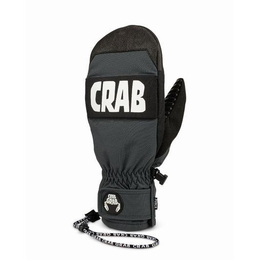Crab Grab - Unisex Punch Mitten - Washed Black