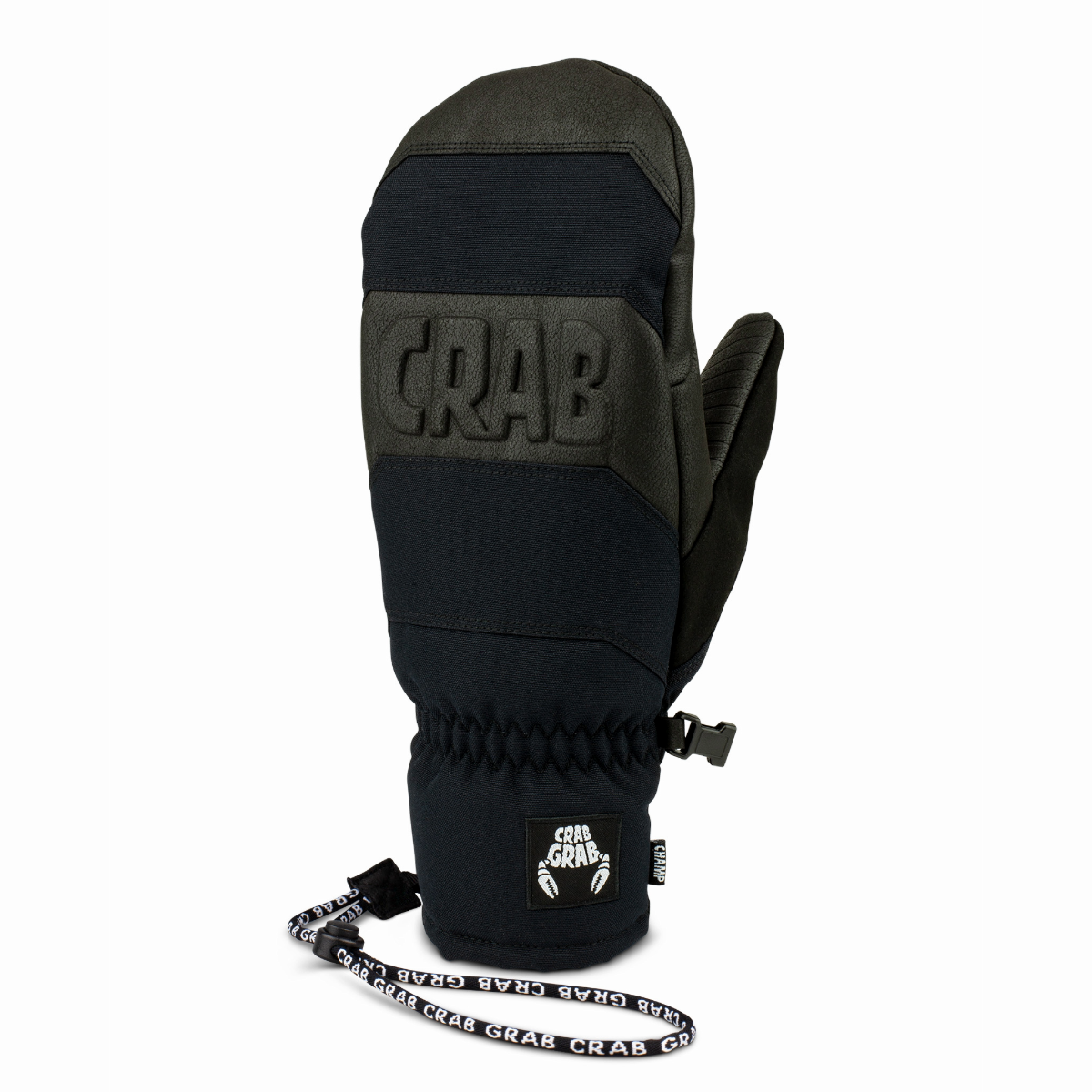 Crab Grab - Unisex Champ Mitt - True Black - Futureproof.life