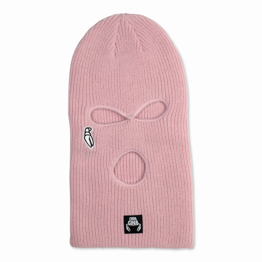 Crab Grab - Unisex Goon Mask - Soft Pink - Futureproof.life