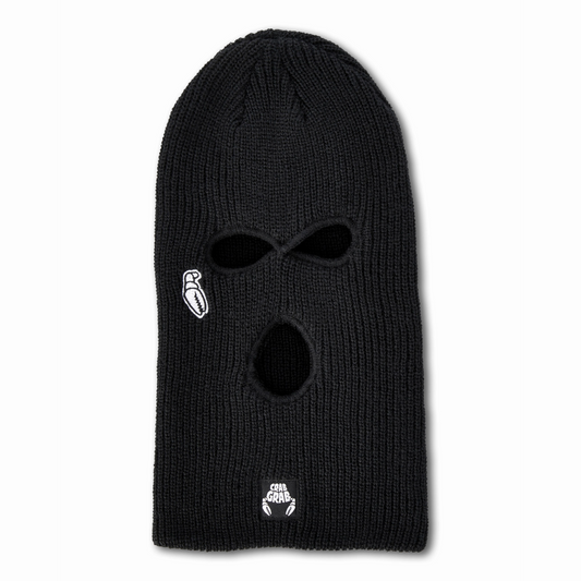 Crab Grab - Unisex Goon Mask - Black - Futureproof.life
