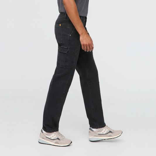 Duer - Men's Stretch Canvas 7 Pocket Pant - Black