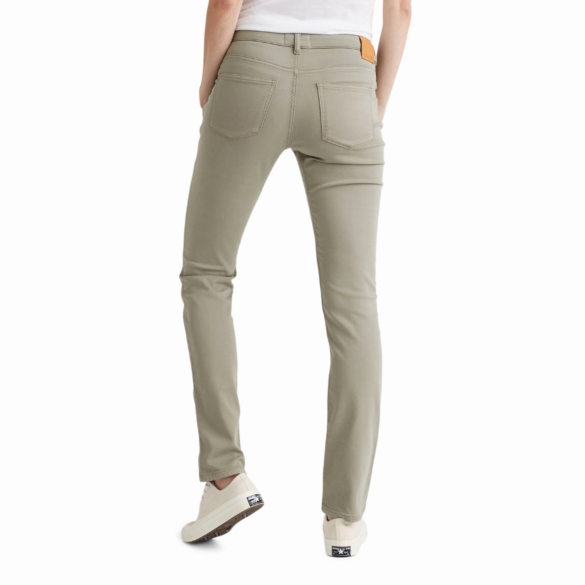Duer (Sample) - Women's No Sweat Slim Straight - Sage