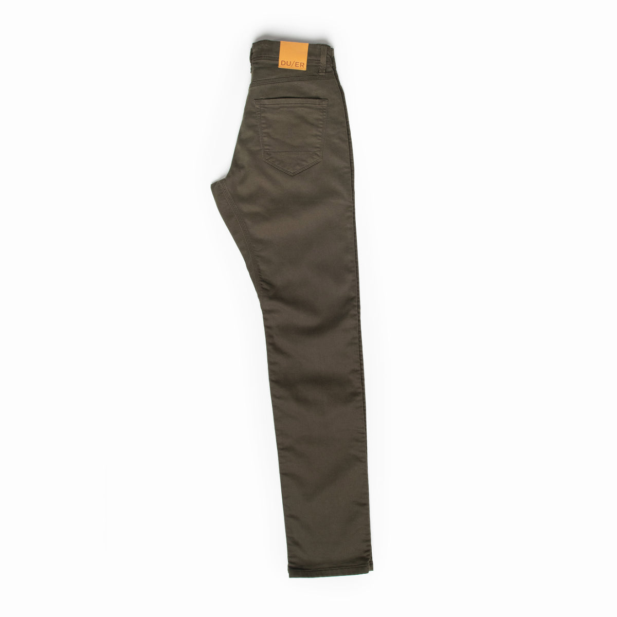 Duer - Men's No Sweat Pant Relaxed Taper  - Army Green