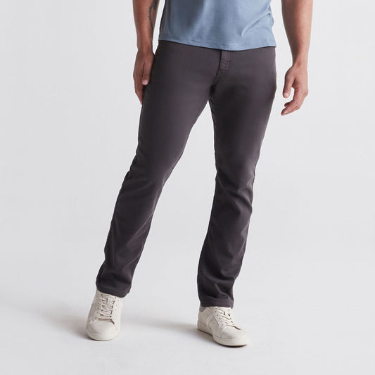 Duer - Men's No Sweat Pant Relaxed Taper - Slate