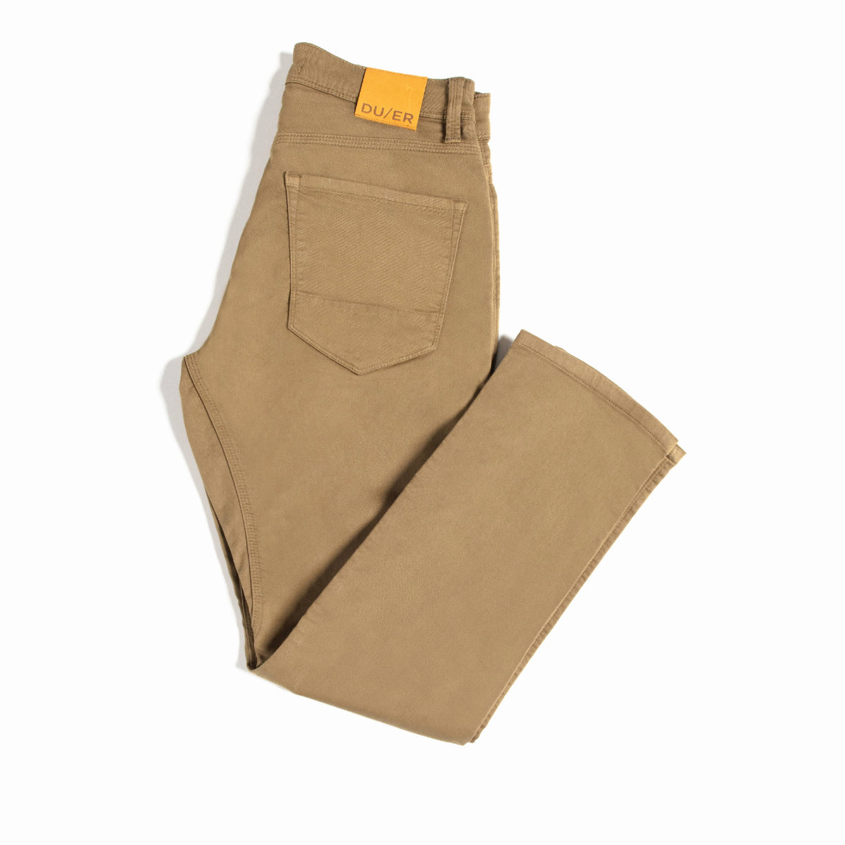 Duer - Men's No Sweat Pant Relaxed Taper - Tobacco