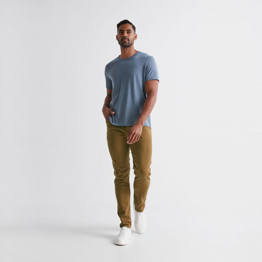 Duer - Men's No Sweat Pant Relaxed Taper - Tobacco