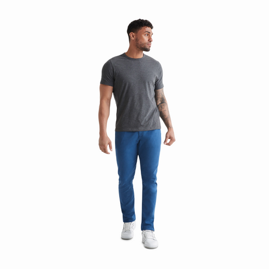 Duer - Men's No Sweat Pant Relaxed Taper - Atlantic