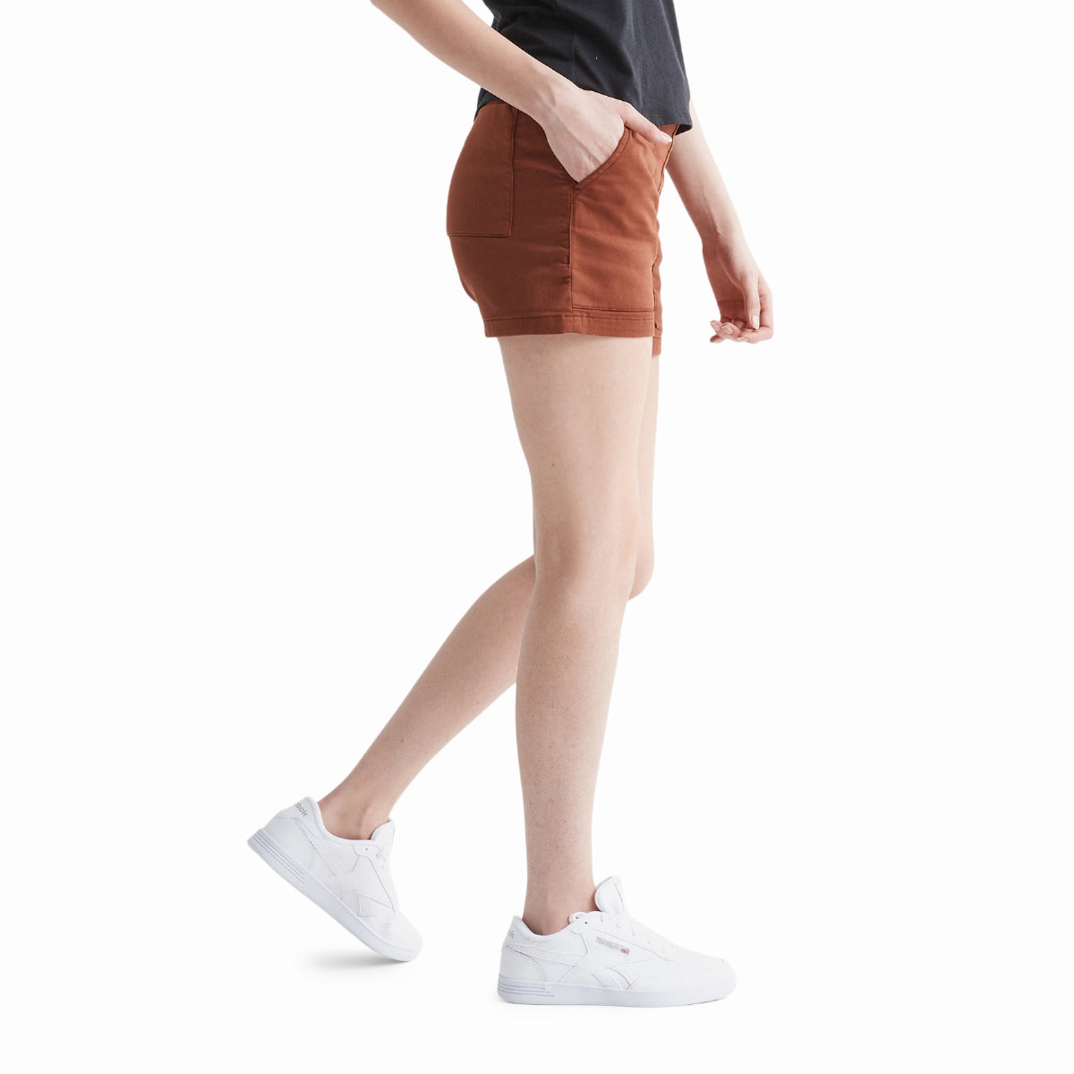 Duer (Sample) - Women's No Sweat Everyday Short - Tortoise Shell