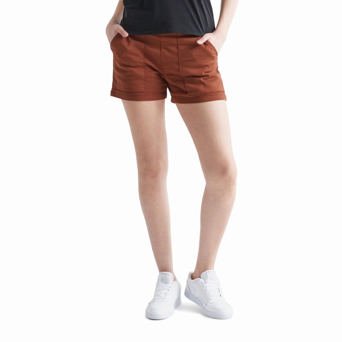 Duer (Sample) - Women's No Sweat Everyday Short - Tortoise Shell