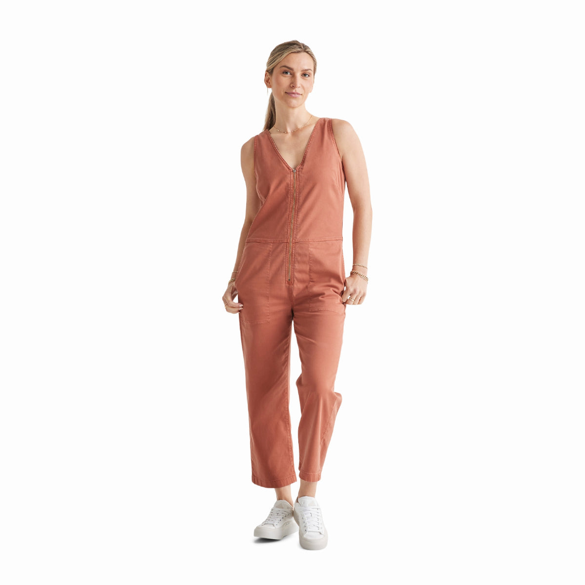 Duer (Sample) - Women's Live Free Jumpsuit - Canyon