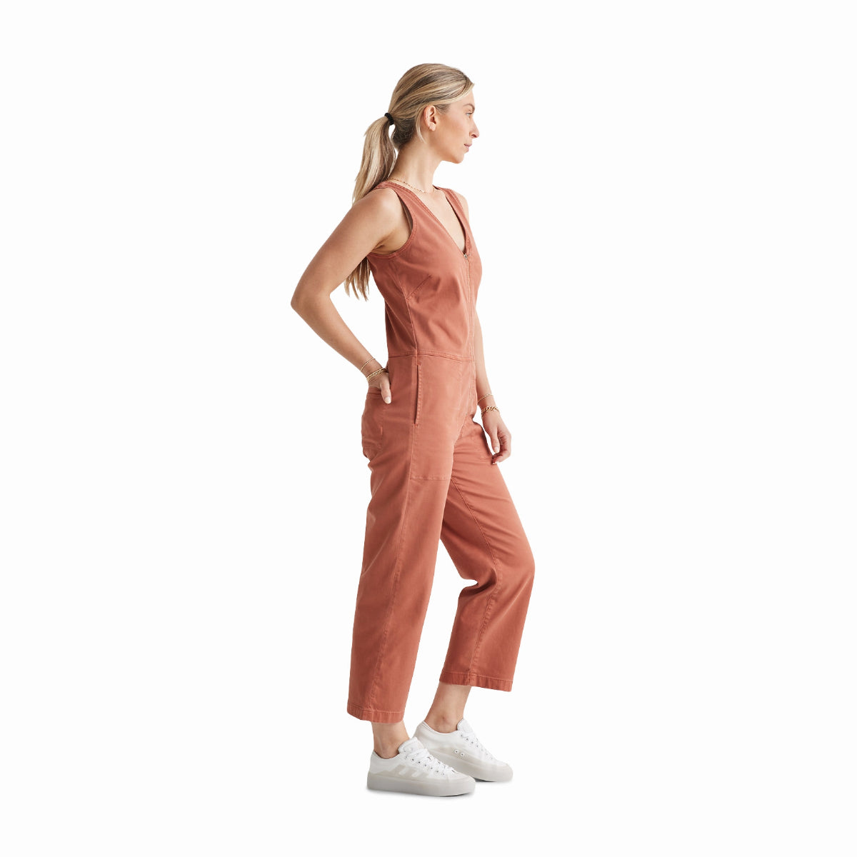 Duer (Sample) - Women's Live Free Jumpsuit - Canyon