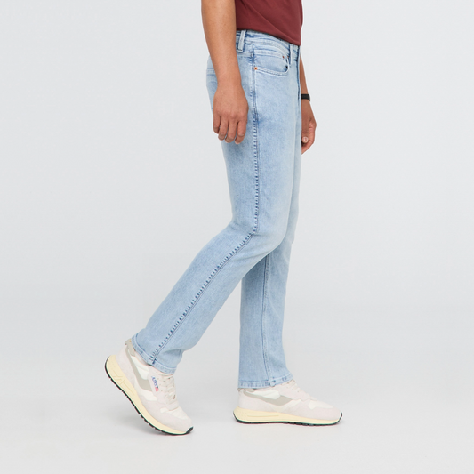 Duer (Sample) - Men's Performance Denim Relaxed Taper - Nimbus