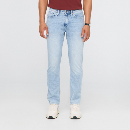 Duer (Sample) - Men's Performance Denim Relaxed Taper - Nimbus