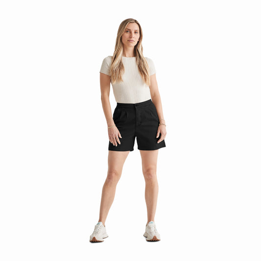 Duer (Sample) - Women's Live Free Pleated Short - Black