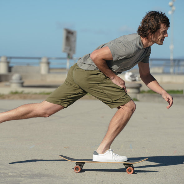Duer - Live Lite Adventure Short  - Ochre