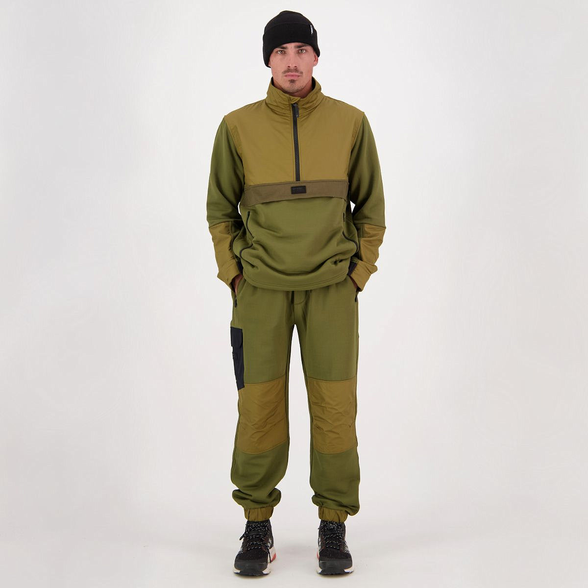 Mons Royale (Sample) - Men's Decade Mid Pullover - Forest Floor
