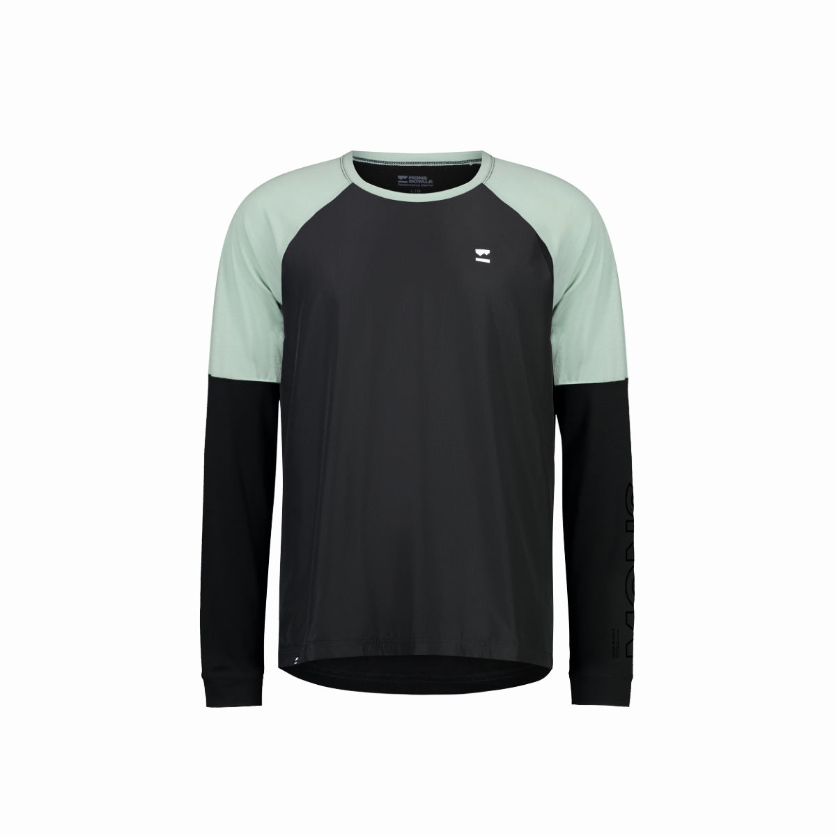 Mons Royale (Sample) - Men's Tarn Merino Shift Wind Jersey - Glacier/Black
