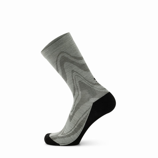 Mons Royale - Unisex Atlas Merino Crew Sock (Plaited) - Glacier