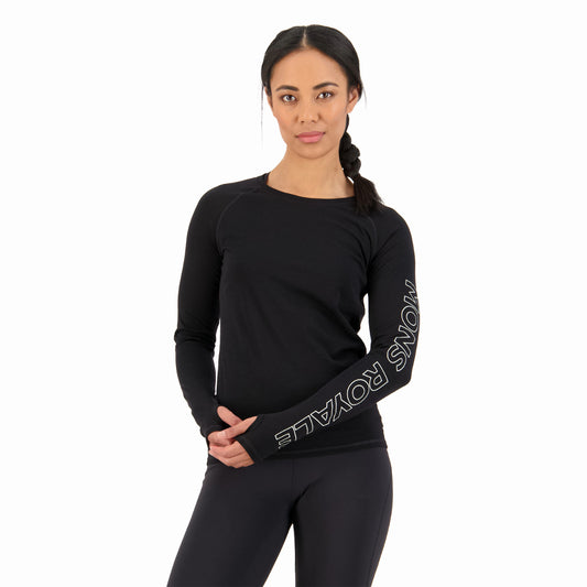 Mons Royale - Women's Bella Merino Long Sleeve - Black