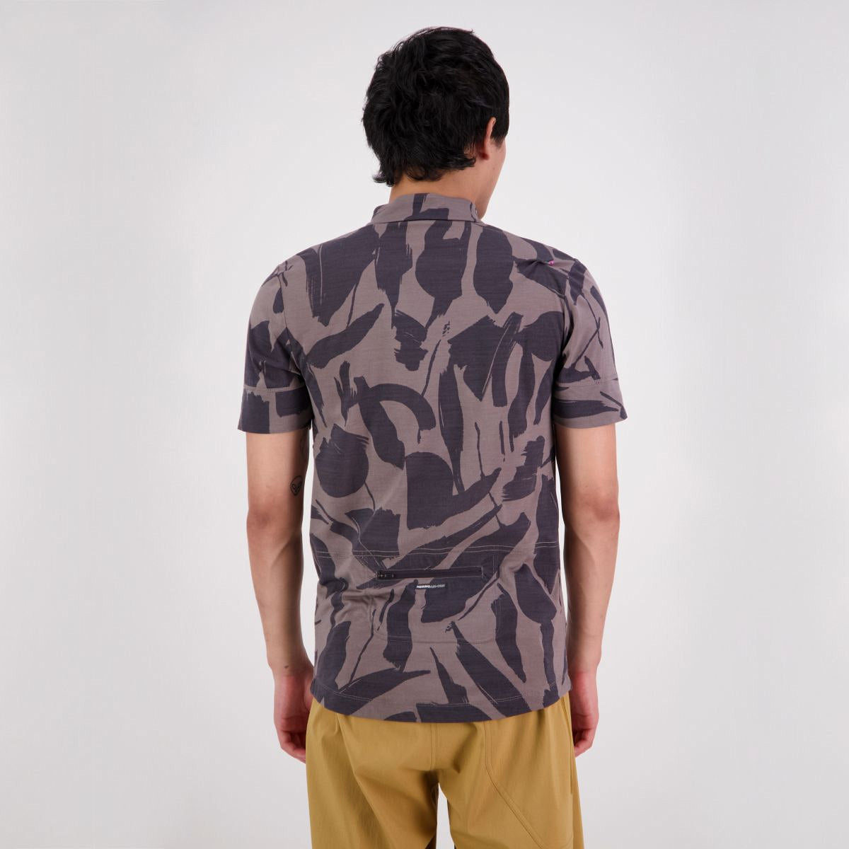Mons Royale (Sample) - Men's Cadence Merino Air-Con Half Zip T - Fragments