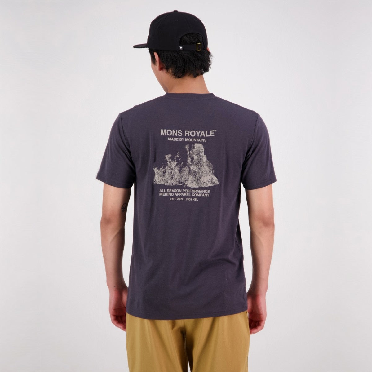 Mons Royale (Sample) - Men's Icon T-Shirt - Shale