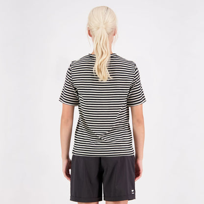 Mons Royale - Women's Icon Merino T-Shirt - MR Stripe - Futureproof.life