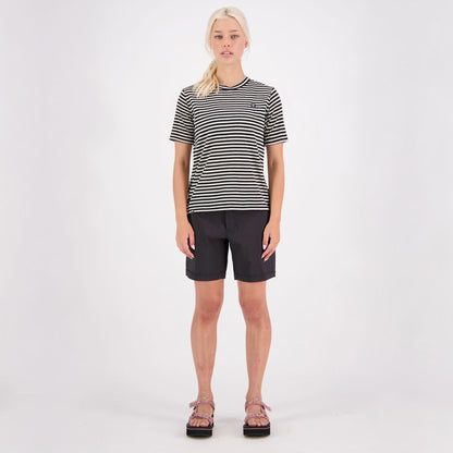 Mons Royale - Women's Icon Merino T-Shirt - MR Stripe - Futureproof.life