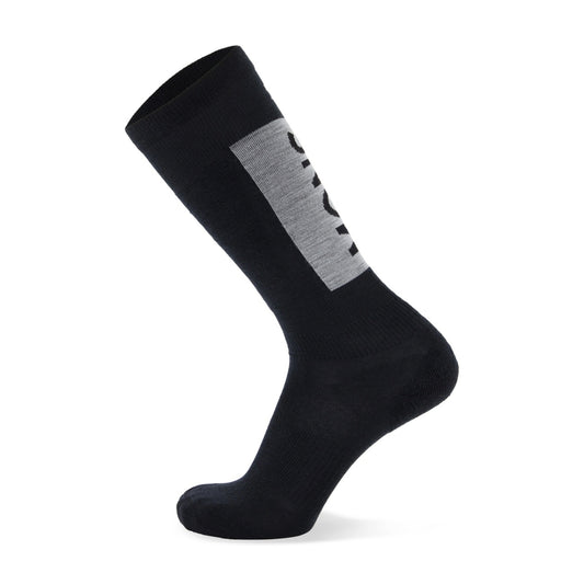 Mons Royale - Unisex Atlas Merino Snow Sock Digital - Black