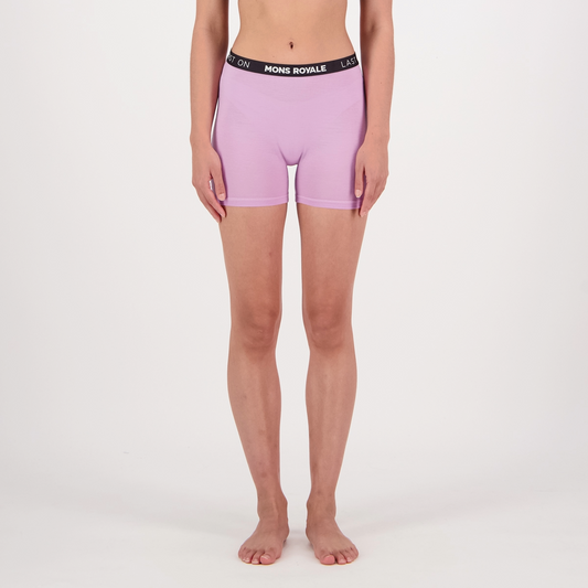 Mons Royale (Sample) - Women's Hannah Hot Pant - Orchid
