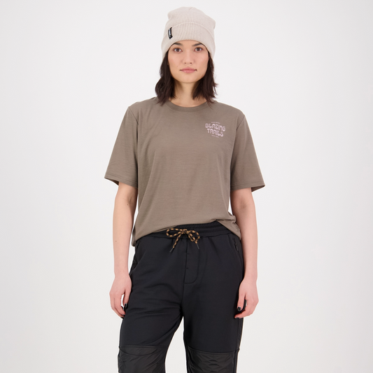 Mons Royale (Sample) - Women's Icon Merino Air-Con Relaxed Tee - Walnut
