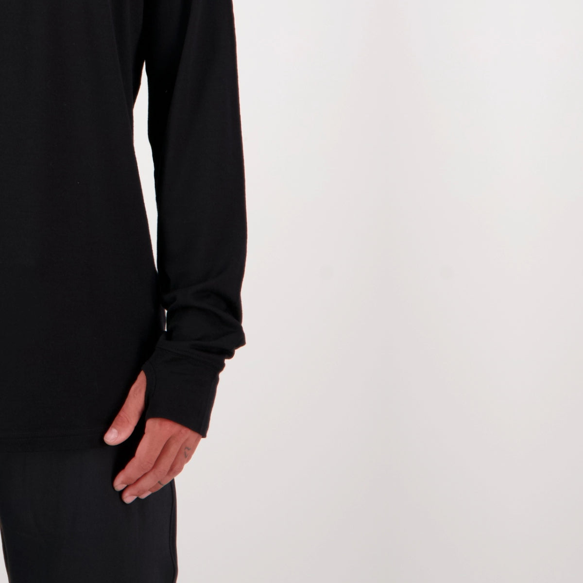 Mons Royale - Men's Yotei Classic LS - Black