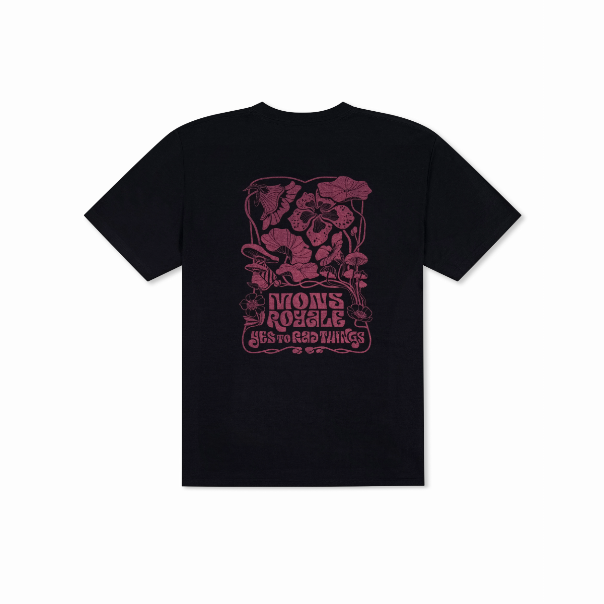 Mons Royale (Sample) - Men's Icon Merino Classic T-Shirt - Black - Futureproof.life