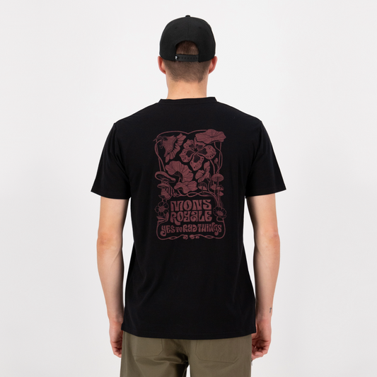 Mons Royale (Sample) - Men's Icon Merino Classic T-Shirt - Black - Futureproof.life