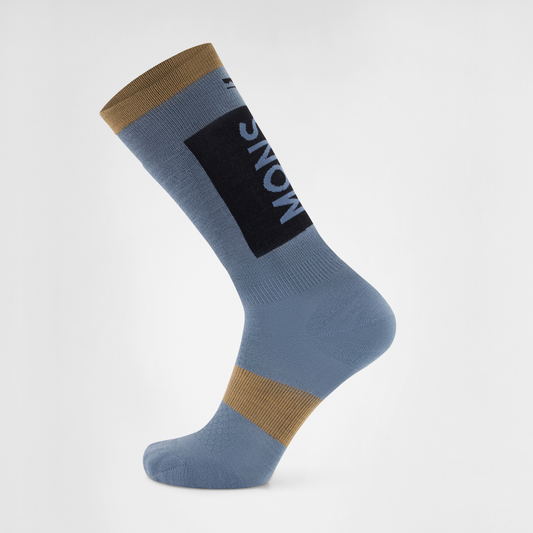 Mons Royale - Unisex Atlas Merino Snow Sock - Goblin Blue