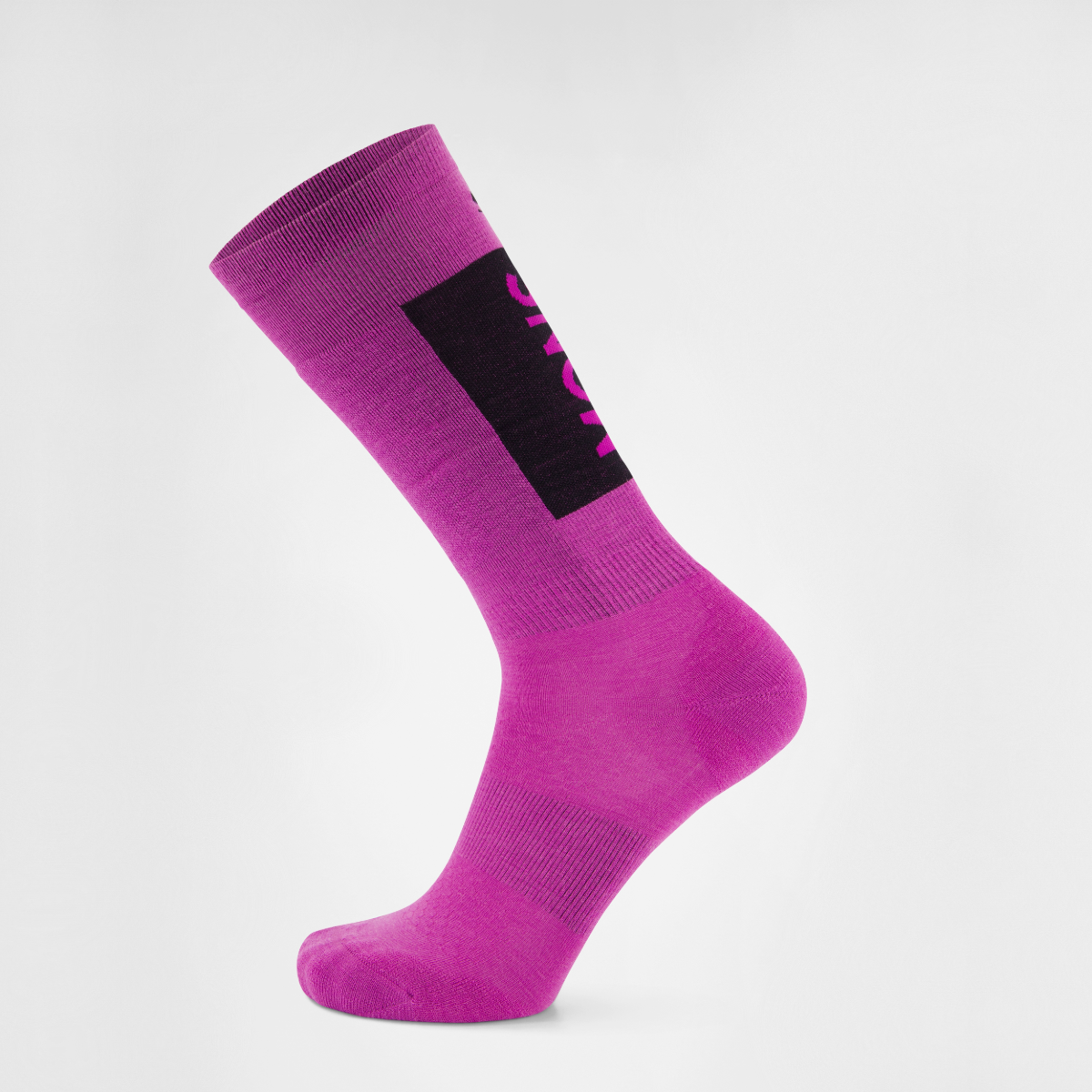 Mons Royale - Unisex Atlas Merino Snow Sock - Purple Bolt