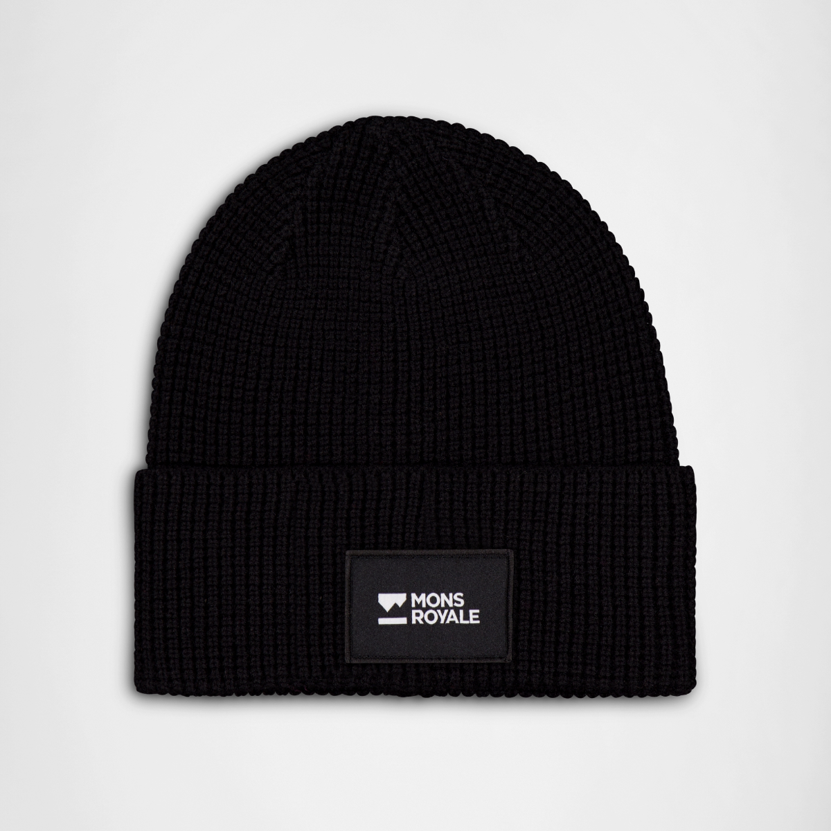 Mons Royale - Unisex Bluff Merino Beanie - Black
