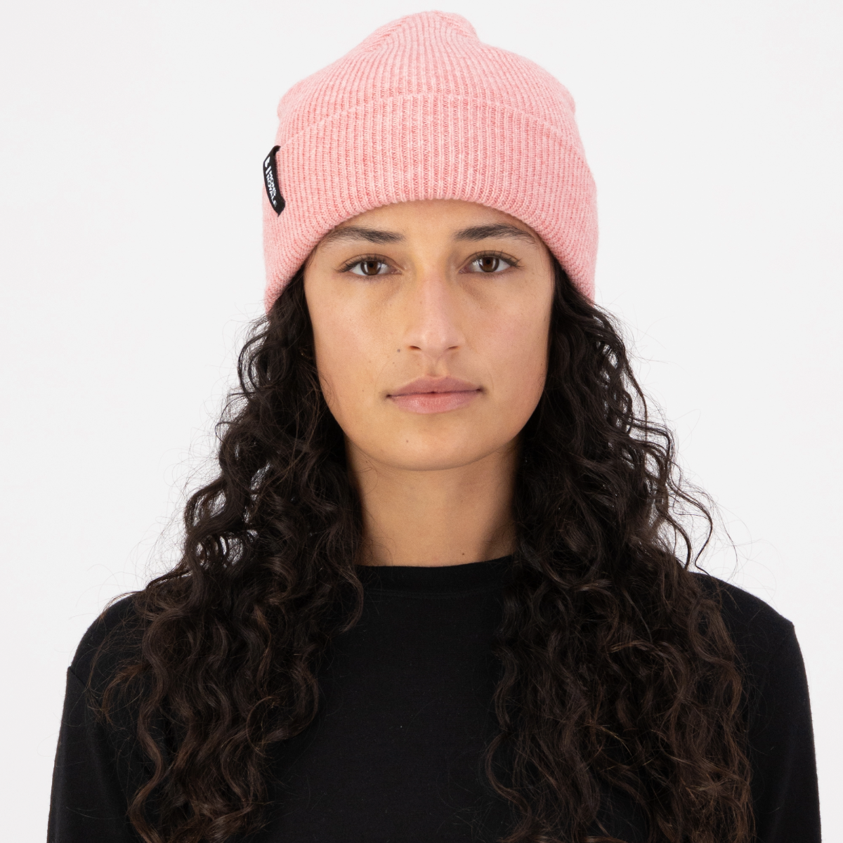 Mons Royale - Unisex Chunky Logger Merino Beanie - Winter Rose