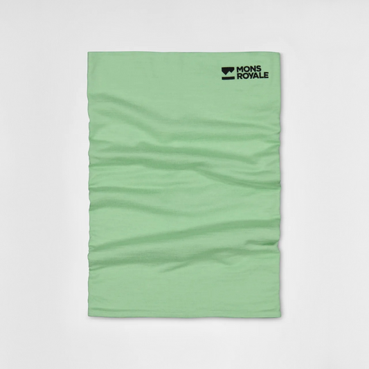 Mons Royale - Unisex Double Up Merino Neckwarmer - Matcha