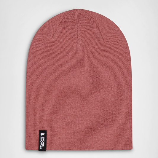 Mons Royale - Unisex McCloud Merino Beanie - Canyon Rose