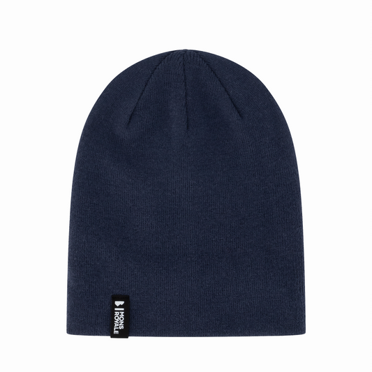 Mons Royale - Unisex McCloud Merino Beanie - Midnight