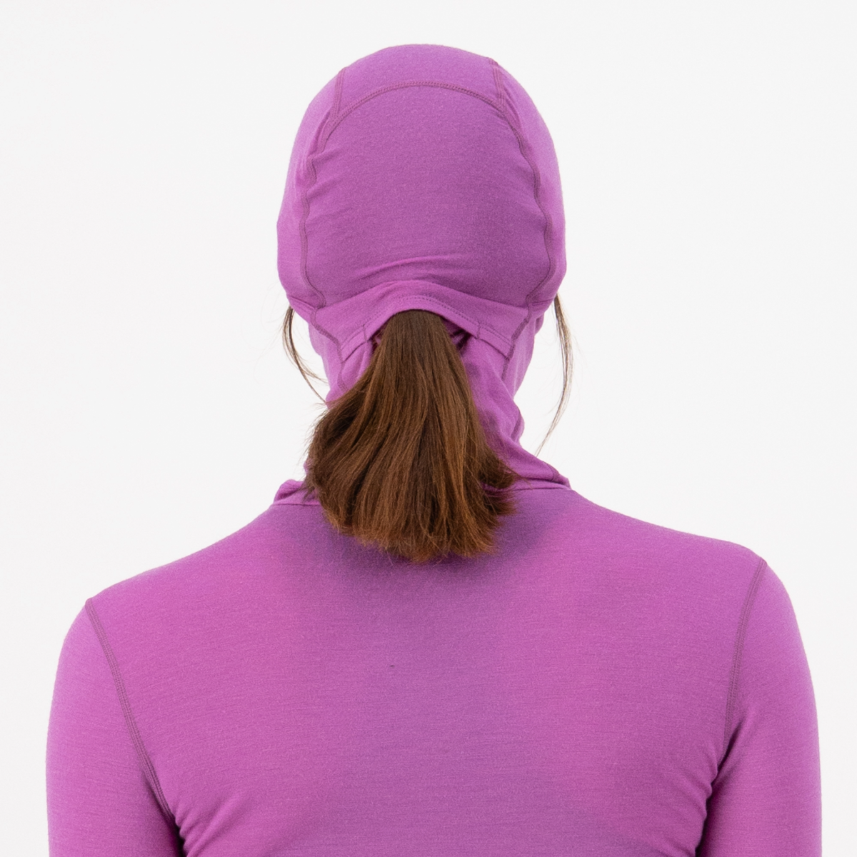 Mons Royale - Unisex Santa Rosa Merino Balaclava - Purple Bolt