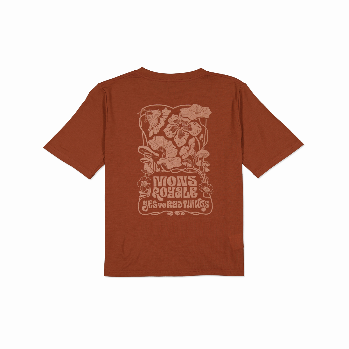 Mons Royale - Women's Icon Merino T-Shirt - Sienna